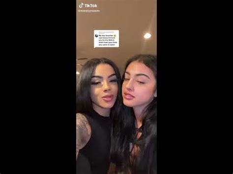 malu trevejo kissing|32 year old Lexy Panterra kisses 18 year old Malu Trevejo